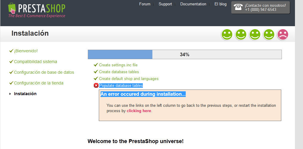 Prestashop compatibilidad