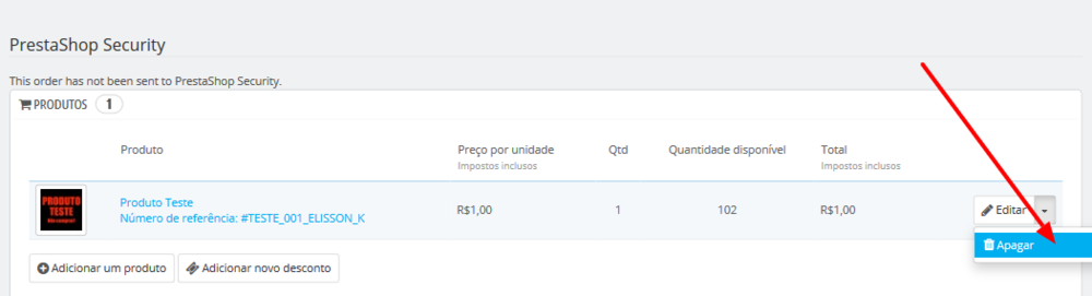 Pedidos   Pedido CXESVPXGZ de Teste Testador • JS Importadora.png