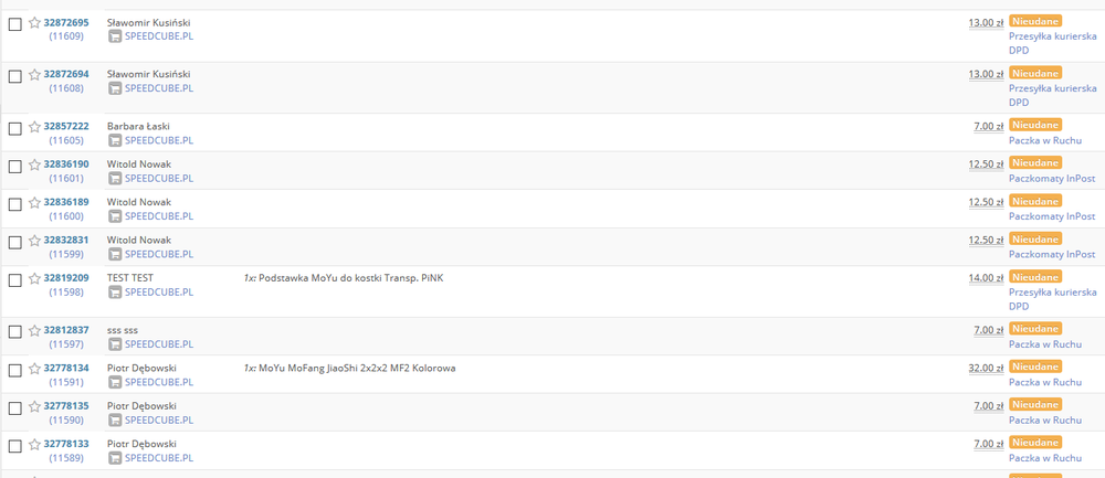 Zamówienia puste same przesyłki.png