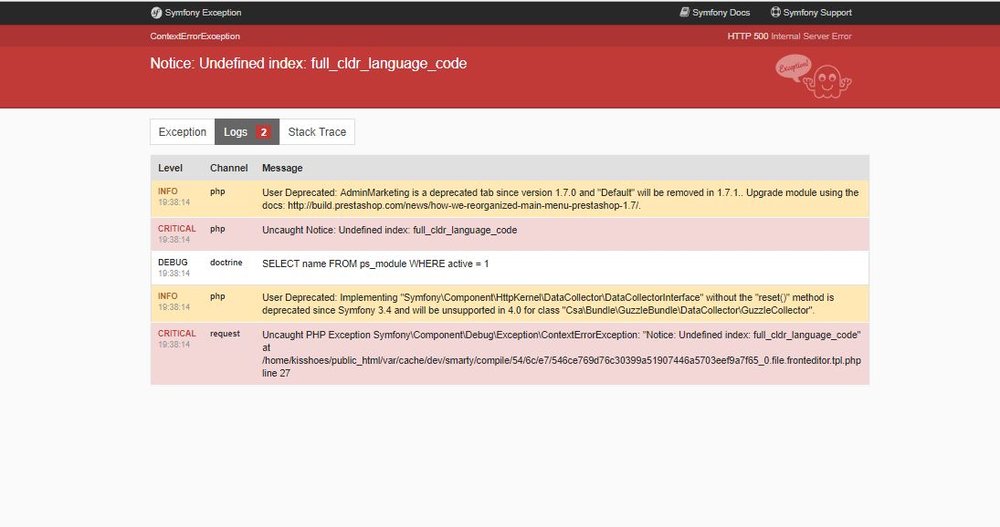 Theme editor debug mode error alert_logs.JPG