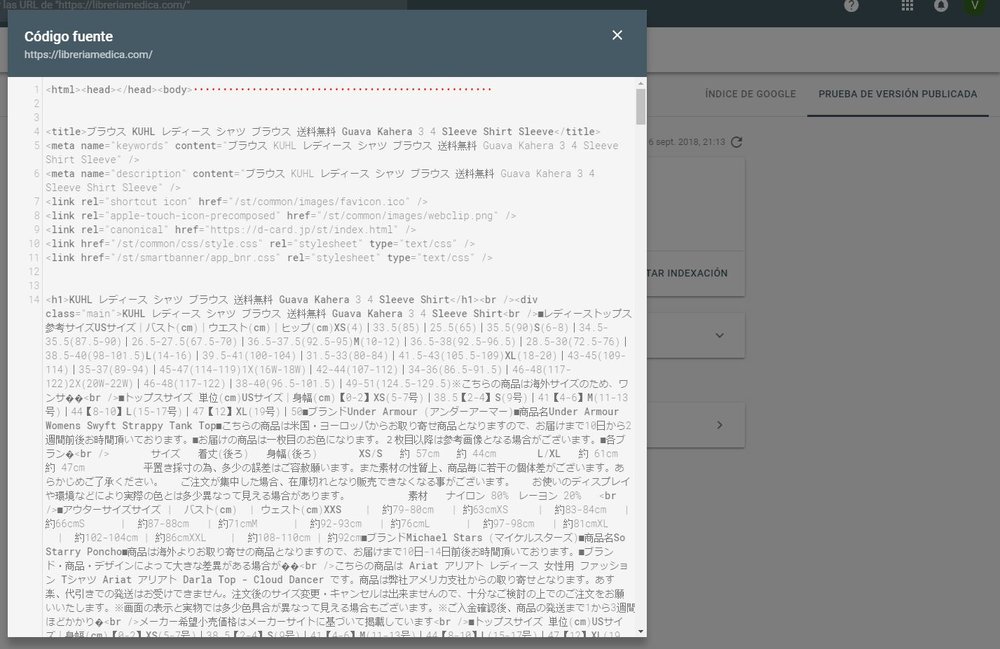 CodigoFuente desde google search console- pagina publicada.jpg