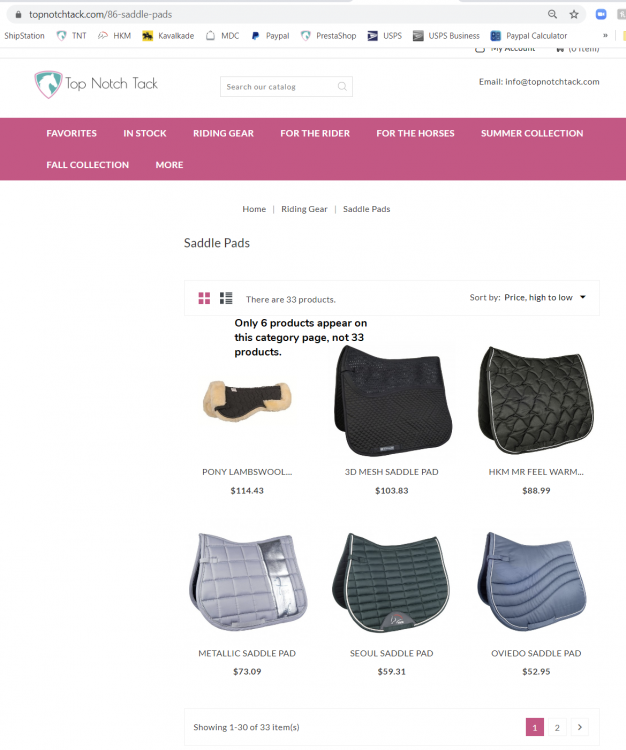 Products Not Appearing on Category Page - Core developers - PrestaShop ...