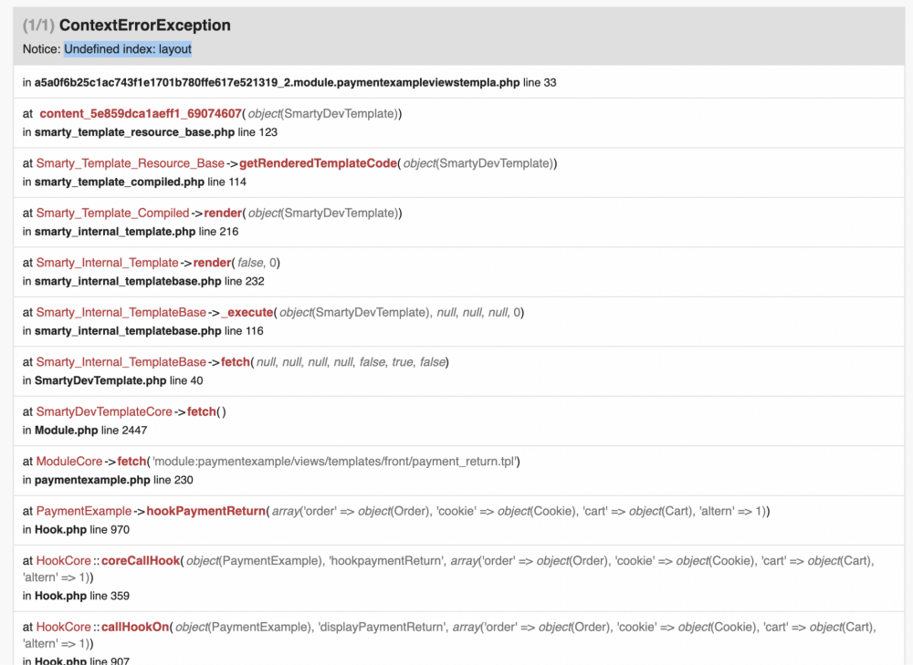 Assign php variable to smarty variable in tpl image