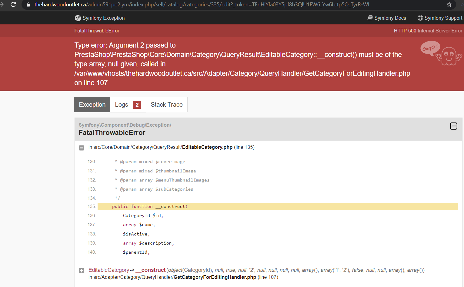 How to Customize Error Pages (Symfony Docs)