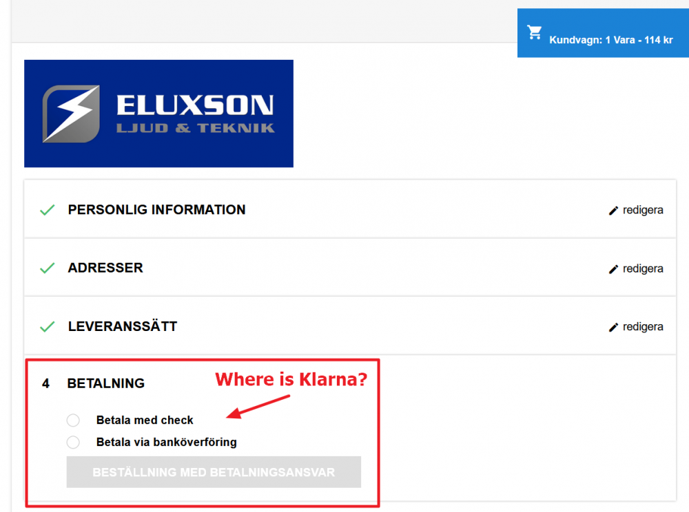 No Klarna on checkout.png