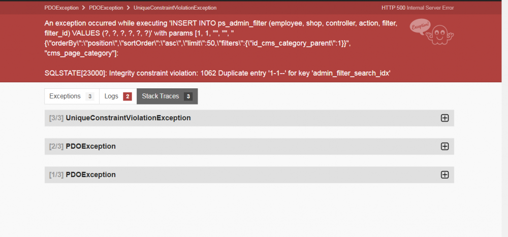 Capture poure presta Violation de contraintes.PNG