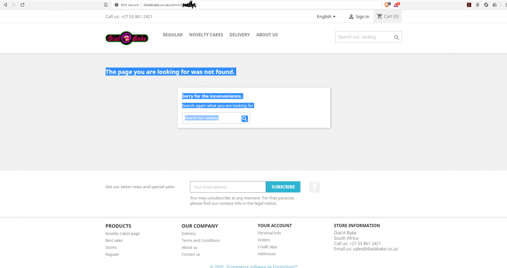PRESTASHOP ERROR page.PNG