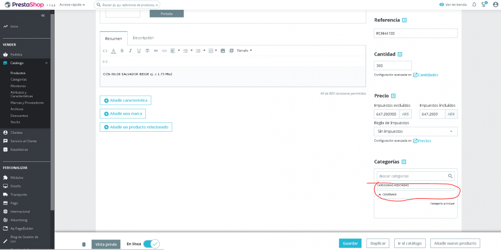 Prestashop 1.7 - Problema con categorías.PNG