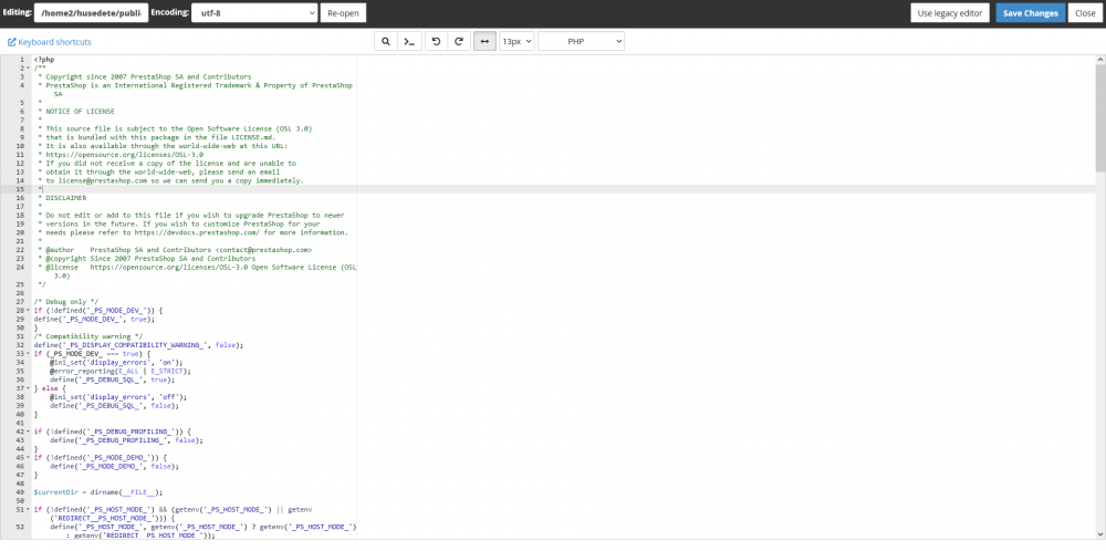 Screenshot 2021-08-11 at 21-42-39 defines inc php - cPanel File Manager v3.png
