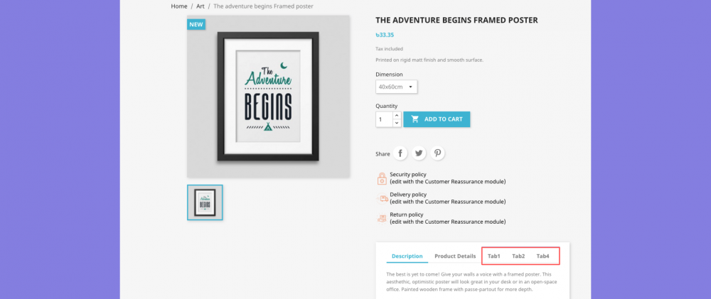 prestashop product customization module free