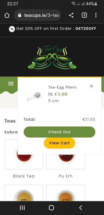 OnMobile Menu Checkout button needs double click.jpg