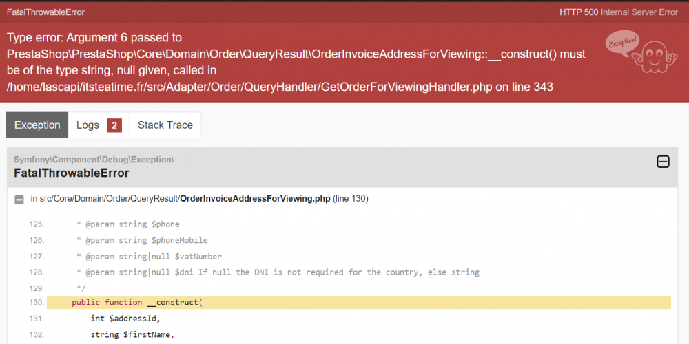 Erreur détail commande BO.PNG