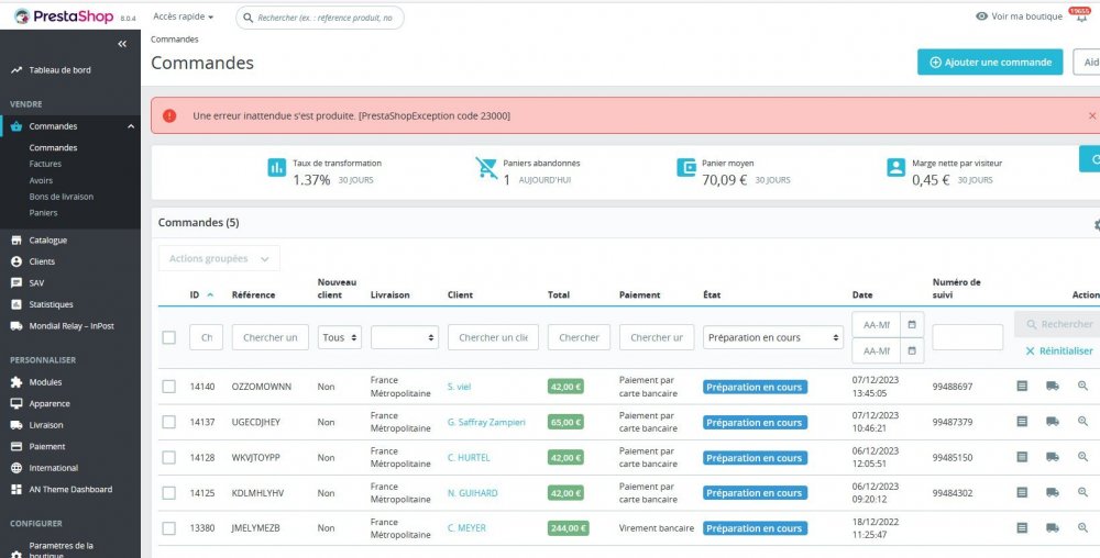 comande préparation en cours_message erreur 23000.jpg