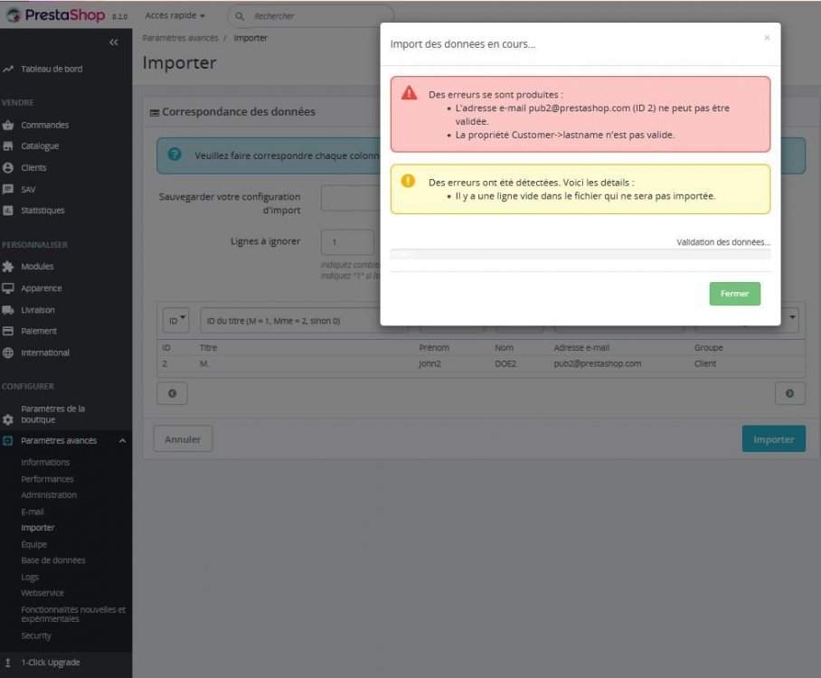 Capture-import-fichier-client-erreur-importation-Prestashop-8.2.JPG
