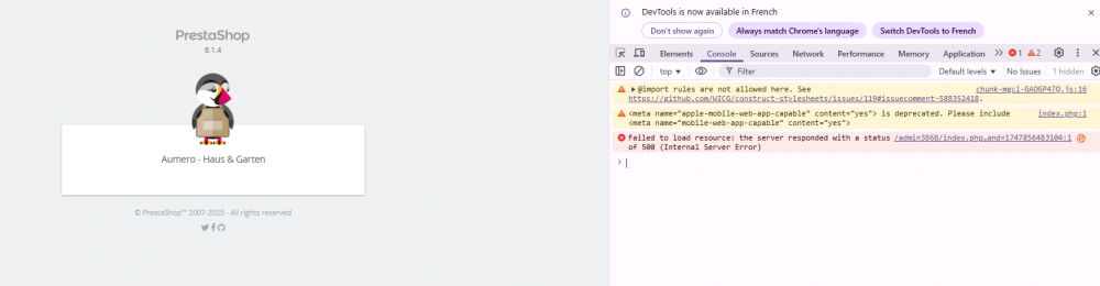 error 500 backOffice.PNG