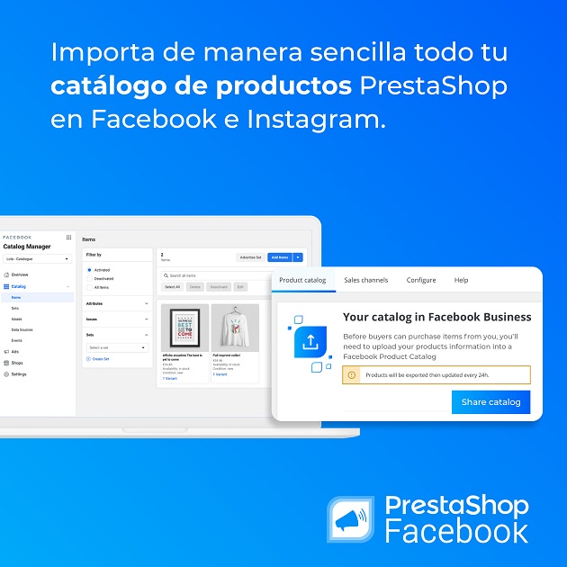 PrestaShop Facebook: Aumenta la visibilidad de tus productos en tan solo unos clics