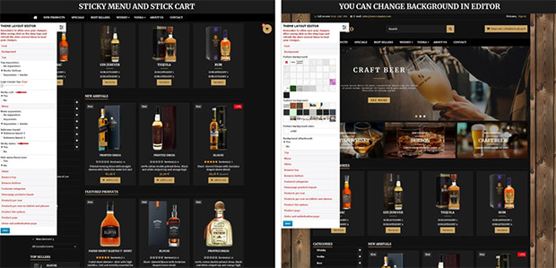 AT18 Black - Drink, alcohol, liquor, whisky, beer store