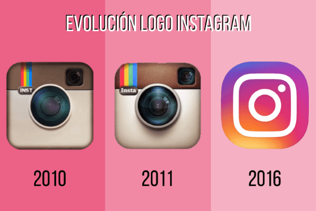 evolucion logo instagram