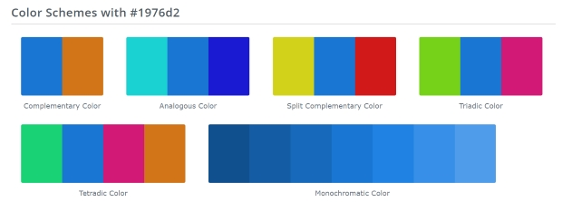 Spectre de couleurs Colorhexa